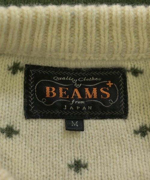 BEAMS PLUS（ビームスプラス）ニット・セーター カーキ サイズ:M メンズ/2200693163060