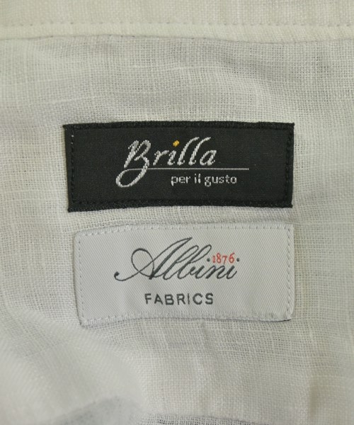 Brilla per il gusto（ブリッラペルイルグスト）カジュアルシャツ 白 サイズ:L メンズ/2200625331147