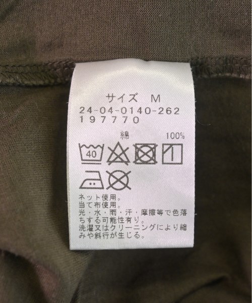 Brilla per il gusto（ブリッラペルイルグスト）Tシャツ・カットソー カーキ サイズ:M メンズ/2200525572169