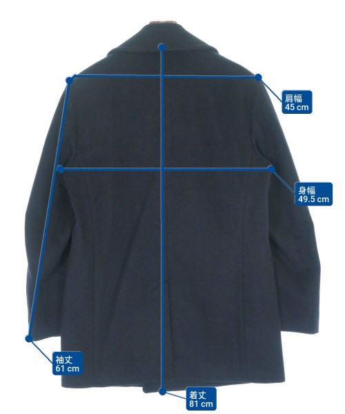 Brilla per il gusto（ブリッラペルイルグスト）ピーコート 紺 サイズ:L メンズ/2200621430042