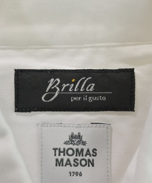 Brilla per il gusto（ブリッラペルイルグスト）カジュアルシャツ 白 サイズ:38(S位) メンズ/2200598594525