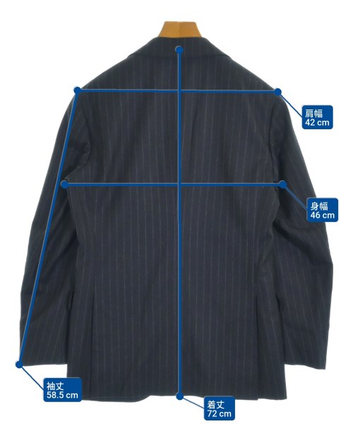 Brilla per il gusto（ブリッラペルイルグスト）ビジネス 紺 サイズ:44(S位) メンズ/2200615720029