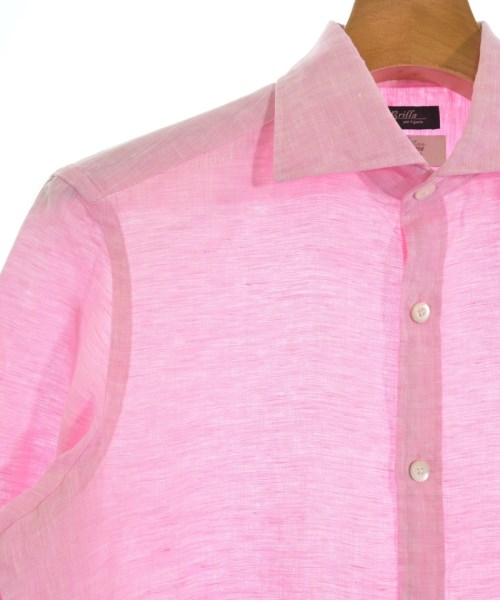 Brilla per il gusto（ブリッラペルイルグスト）カジュアルシャツ ピンク サイズ:XS メンズ/2200673735010