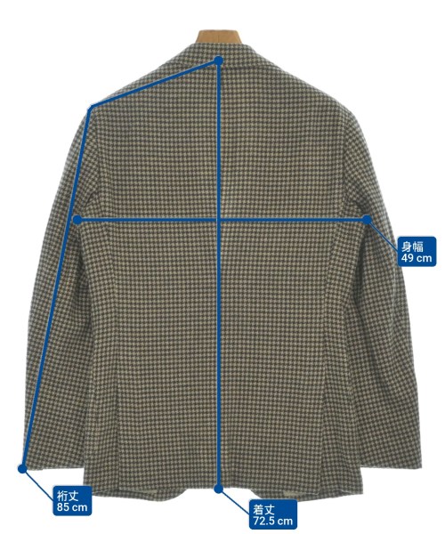 Brilla per il gusto（ブリッラペルイルグスト）テーラードジャケット ベージュ サイズ:46(M位) メンズ/2200672807077