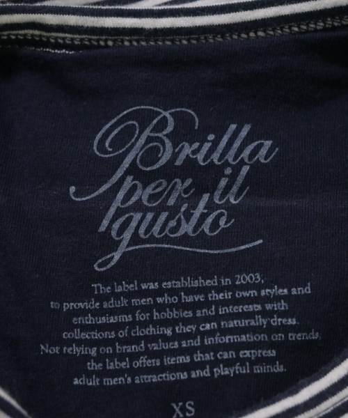 Brilla per il gusto（ブリッラペルイルグスト）Tシャツ・カットソー 黒 サイズ:XS メンズ/2200680729026