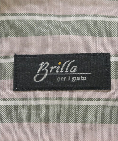 Brilla per il gusto（ブリッラペルイルグスト）カジュアルシャツ ピンク サイズ:M メンズ/2200701884062