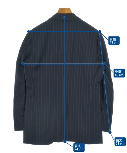 Brilla per il gusto（ブリッラペルイルグスト）ビジネス 黒 サイズ:46(M位)/46(M位) メンズ/2200648279013