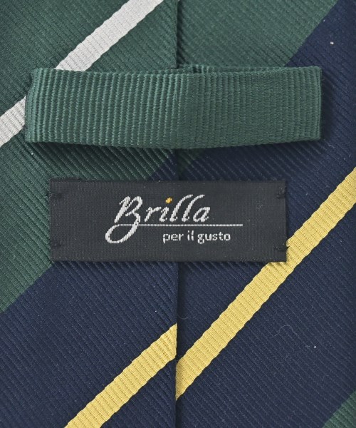 Brilla per il gusto（ブリッラペルイルグスト）ネクタイ 緑 サイズ:- メンズ/2200653307084