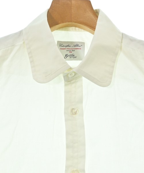 Brilla per il gusto（ブリッラペルイルグスト）カジュアルシャツ 白 サイズ:40(L位) メンズ/2200647313077