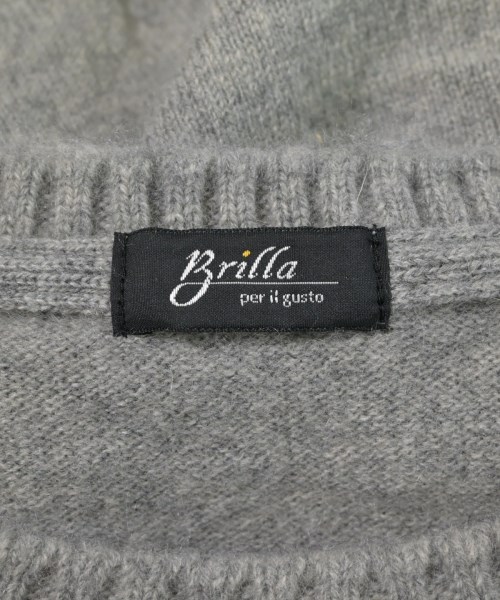 Brilla per il gusto（ブリッラペルイルグスト）ニット・セーター グレー サイズ:M メンズ/2200701463113