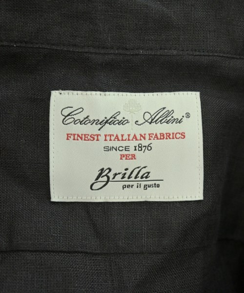 Brilla per il gusto（ブリッラペルイルグスト）カジュアルシャツ 黒 サイズ:S メンズ/2200701291181