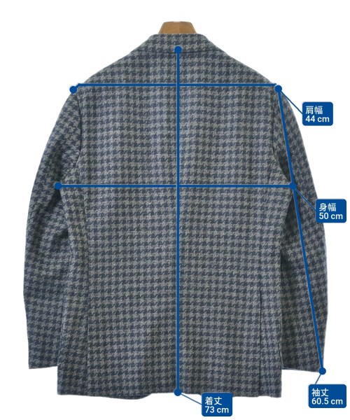 Brilla per il gusto（ブリッラペルイルグスト）ジャケット 紺 サイズ:48(L位) メンズ/2200660979014