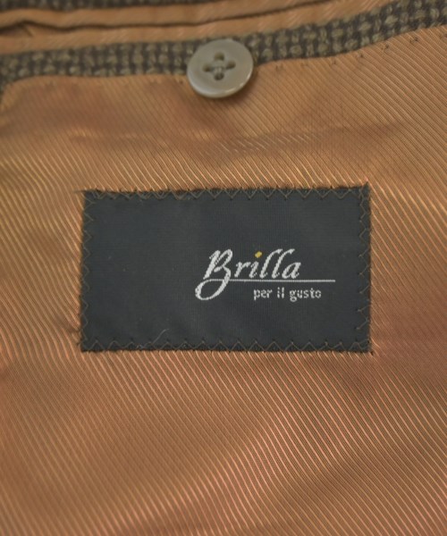 Brilla per il gusto（ブリッラペルイルグスト）テーラードジャケット 茶 サイズ:46(M位) メンズ/2200668225311
