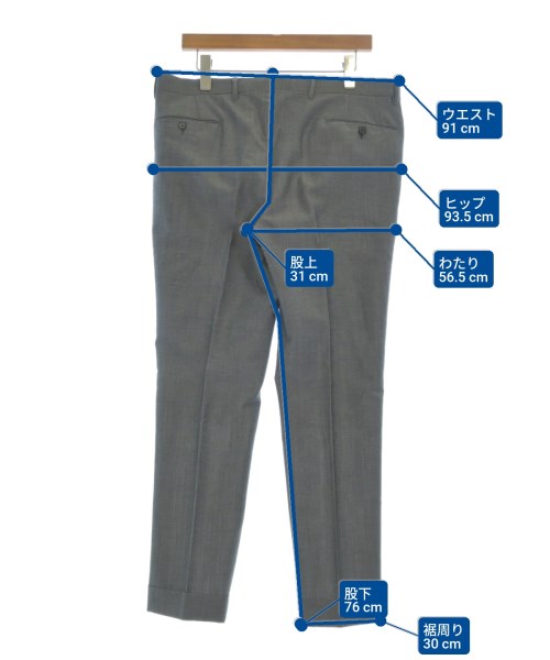 Brilla per il gusto（ブリッラペルイルグスト）ビジネス グレー サイズ:50(XL位) メンズ/2200670043057