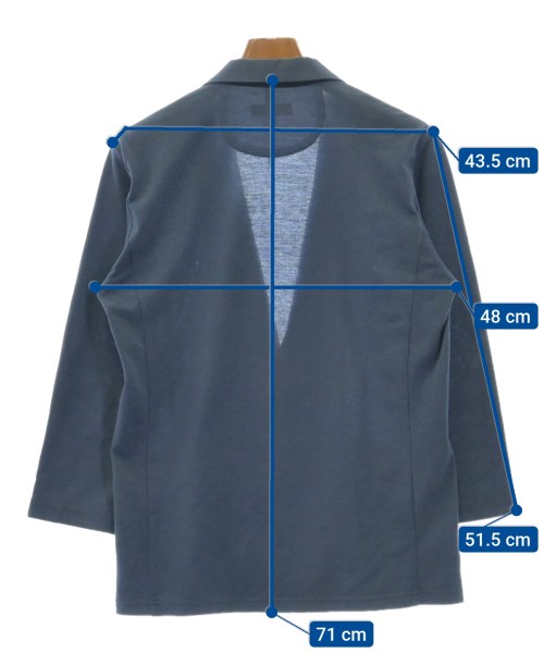 BEAMS HEART（ビームスハート）テーラードジャケット 青 サイズ:M メンズ/2200497495022