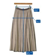 BEAMS HEART（ビームスハート）ロング・マキシ丈スカート ベージュ サイズ:-(M位) レディース/2200627682032
