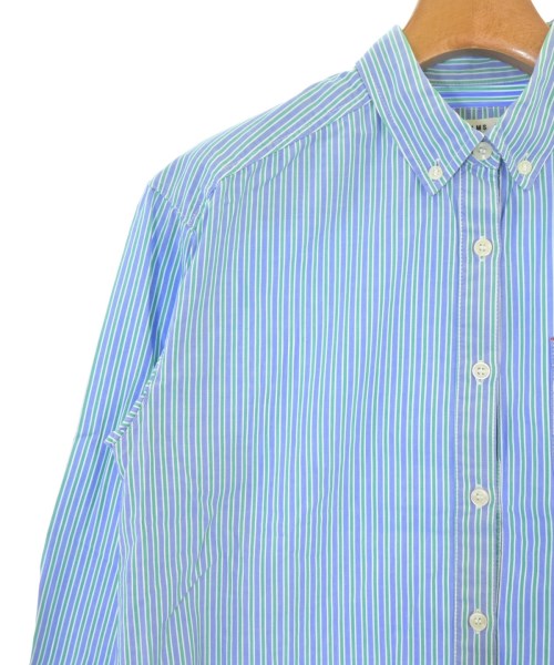 BEAMS HEART（ビームスハート）カジュアルシャツ 青 サイズ:F レディース/2200627850073