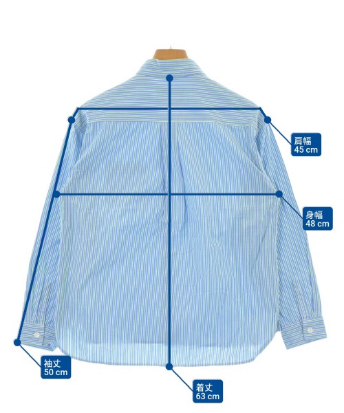 BEAMS HEART（ビームスハート）カジュアルシャツ 青 サイズ:F レディース/2200627850073