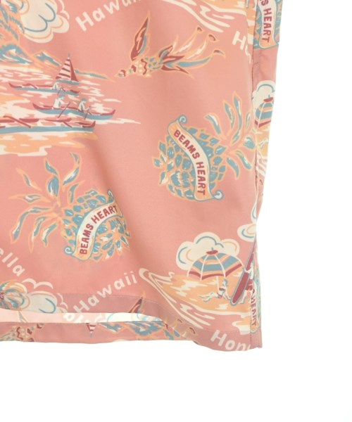 BEAMS HEART（ビームスハート）カジュアルシャツ ピンク サイズ:M メンズ/2200629317086