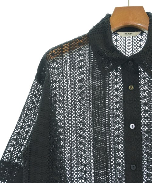 BEAMS HEART（ビームスハート）カジュアルシャツ 黒 サイズ:F レディース/2200615653136