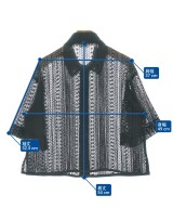 BEAMS HEART（ビームスハート）カジュアルシャツ 黒 サイズ:F レディース/2200615653136