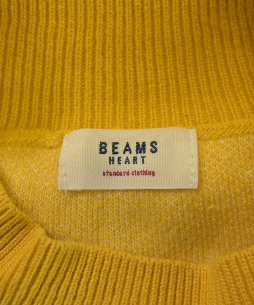 BEAMS HEART（ビームスハート）ニット・セーター 黄 サイズ:F レディース/2200615653181