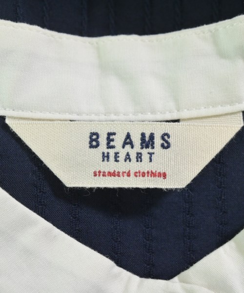 BEAMS HEART（ビームスハート）カジュアルシャツ 紺 サイズ:F レディース/2200623795347