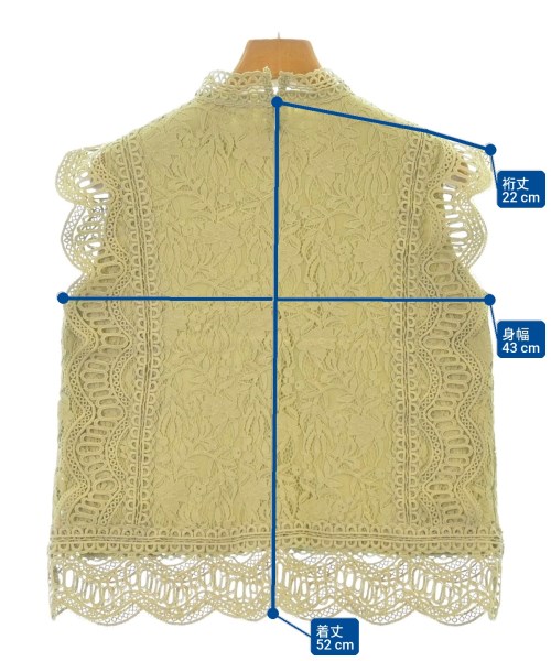 BEAMS HEART（ビームスハート）ブラウス 緑 サイズ:-(M位) レディース/2200622370057