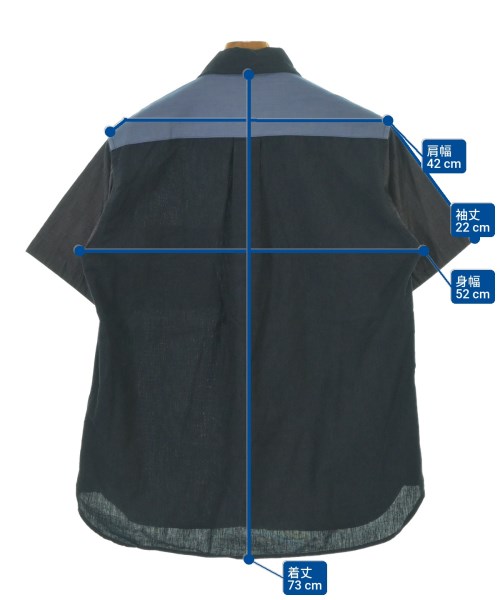 BEAMS HEART（ビームスハート）カジュアルシャツ 紺 サイズ:M メンズ/2200632025114