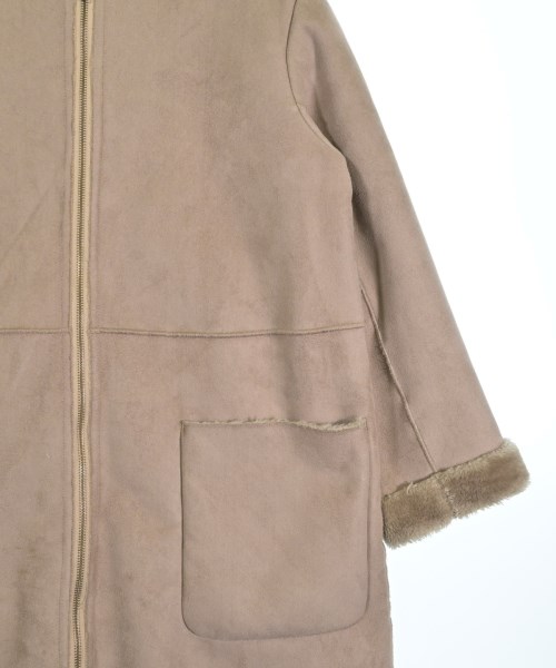 BEAMS HEART（ビームスハート）ムートンコート ベージュ サイズ:0(XS位) レディース/2200640736026