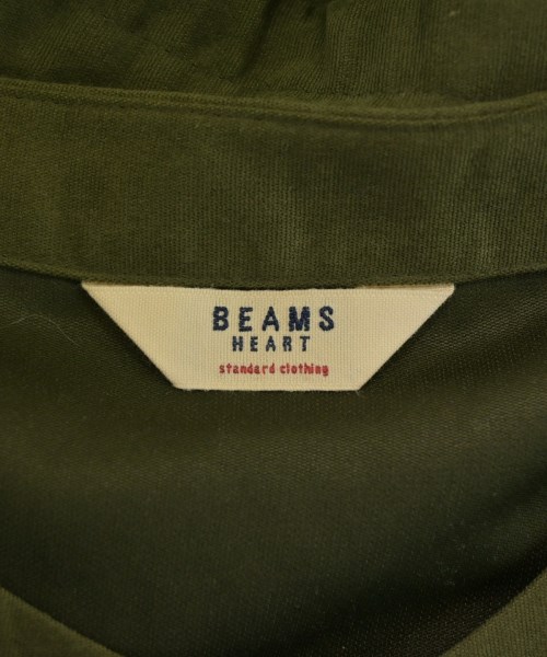 BEAMS HEART（ビームスハート）シャツワンピース カーキ サイズ:F レディース/2200640840136
