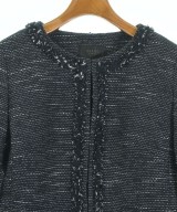 BEAMS HEART（ビームスハート）ノーカラージャケット 紺 サイズ:L レディース/2200643229020