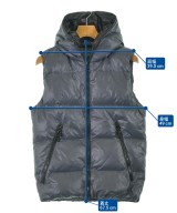 BEAMS HEART（ビームスハート）ダウンジャケット/ダウンベスト グレー サイズ:M メンズ/2200643893023