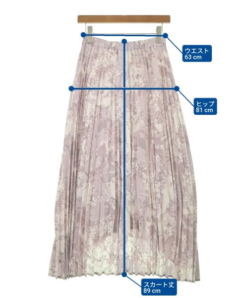 BEAMS HEART（ビームスハート）ロング・マキシ丈スカート ピンク サイズ:F レディース/2200643959033