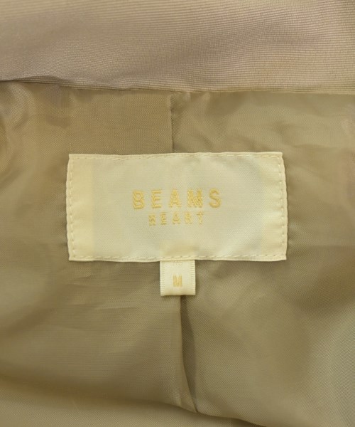 BEAMS HEART（ビームスハート）ダウンジャケット/ダウンベスト ベージュ サイズ:M レディース/2200614668032