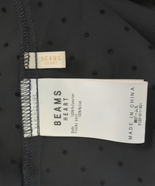 BEAMS HEART（ビームスハート）ブラウス 黒 サイズ:F レディース/2200623492062