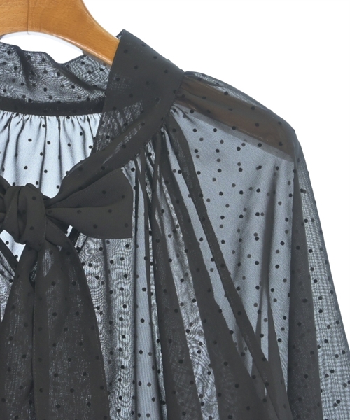 BEAMS HEART（ビームスハート）ブラウス 黒 サイズ:F レディース/2200623492062