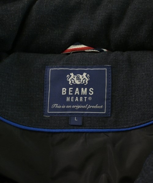 BEAMS HEART（ビームスハート）ダウンジャケット/ダウンベスト 紺 サイズ:L メンズ/2200624991014