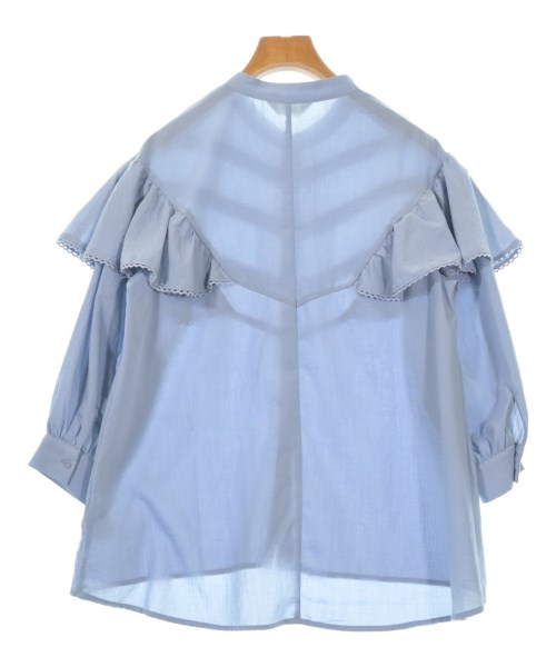 BEAMS HEART（ビームスハート）カジュアルシャツ 青 サイズ:F レディース/2200617900108