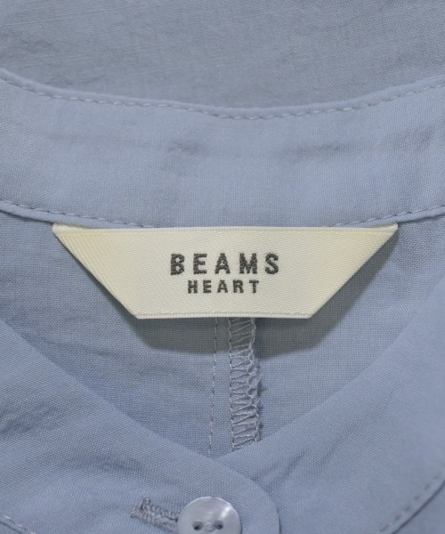 BEAMS HEART（ビームスハート）カジュアルシャツ 青 サイズ:F レディース/2200617900108