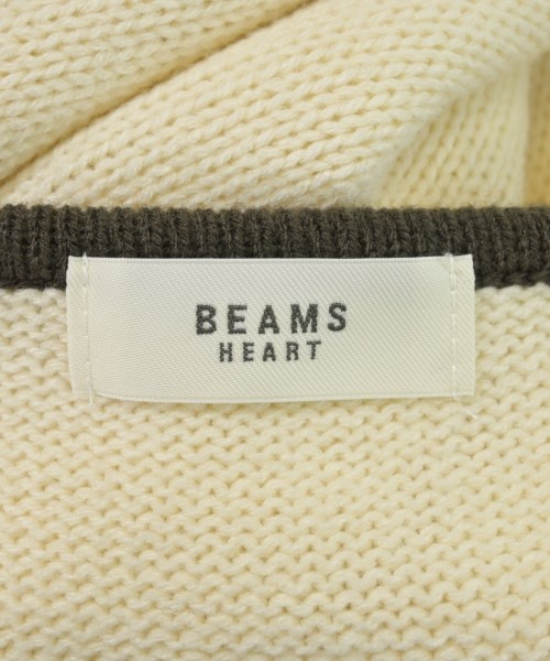 BEAMS HEART（ビームスハート）ニット・セーター 白 サイズ:F レディース/2200601059904