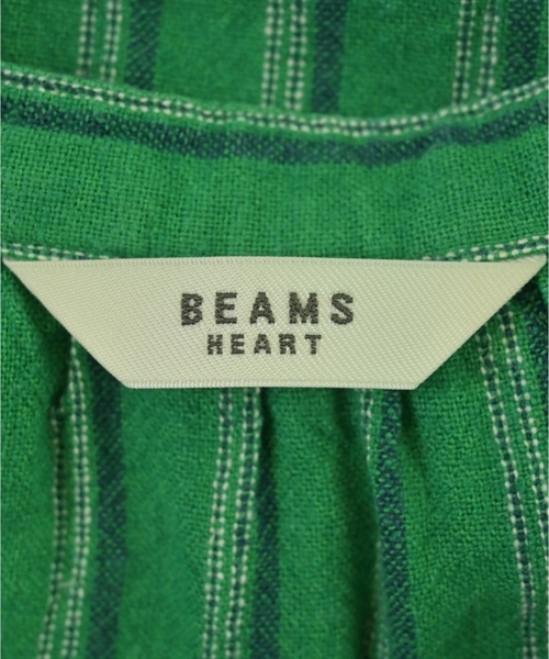 BEAMS HEART（ビームスハート）カジュアルシャツ 緑 サイズ:-(M位) レディース/2200613063029