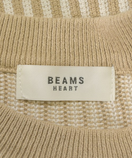 BEAMS HEART（ビームスハート）ベスト ベージュ サイズ:F レディース/2200609848043