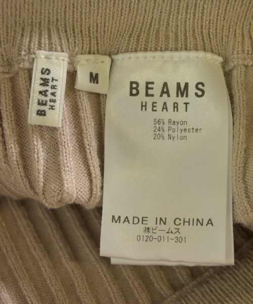 BEAMS HEART（ビームスハート）ひざ丈スカート ベージュ サイズ:M レディース/2200614203035