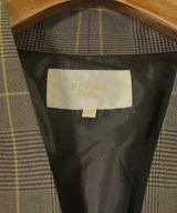 BEAMS HEART（ビームスハート）ノーカラージャケット 茶 サイズ:M レディース/2200609941034