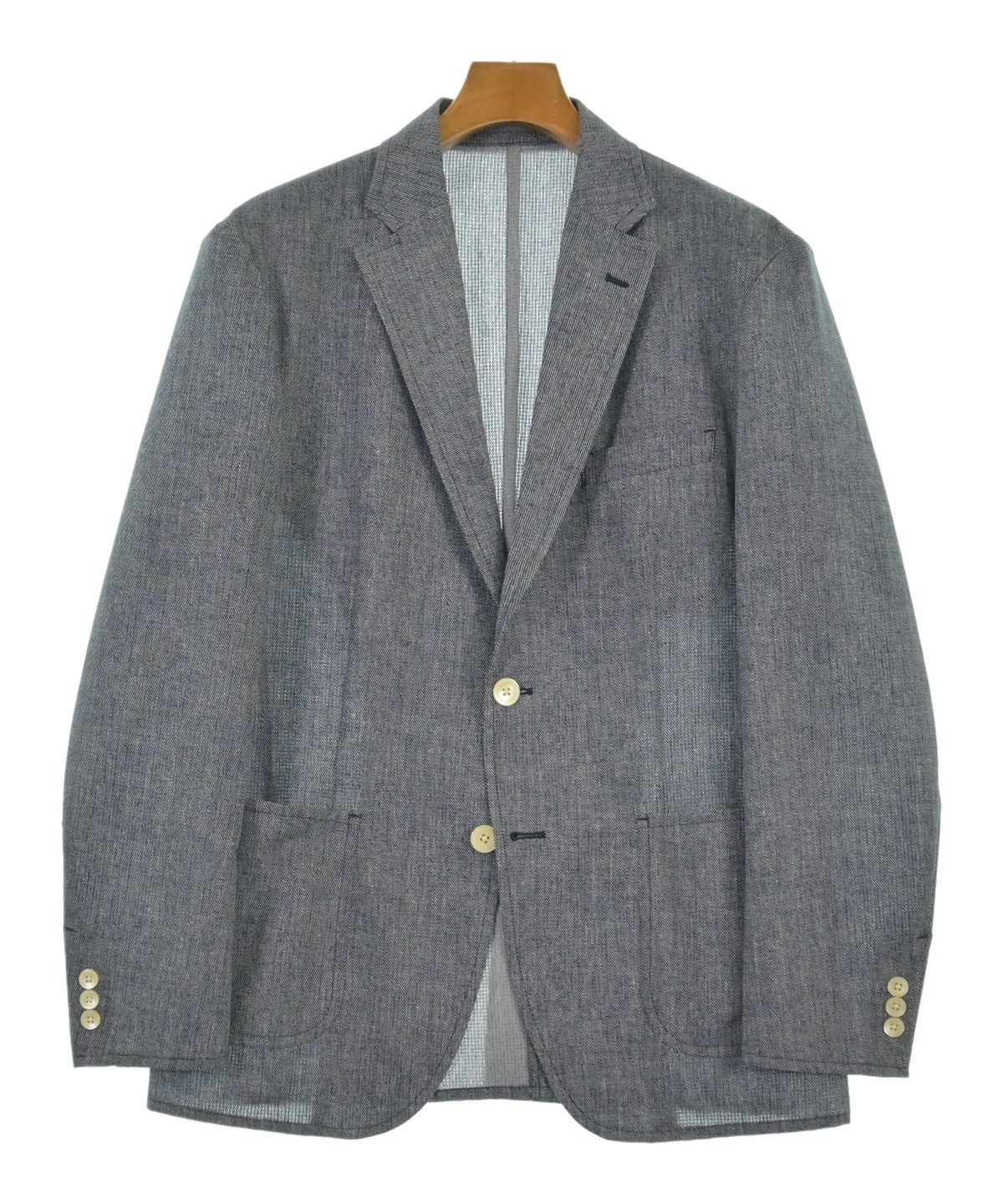 BEAMS チャコールグレー テーラードジャケット XL BEAMS（ビームス）撥