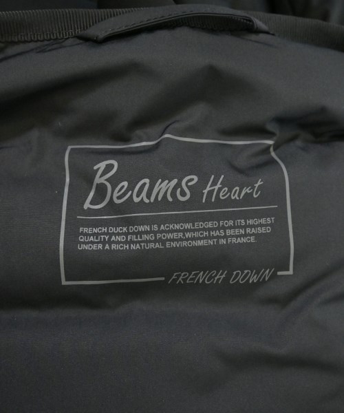 BEAMS HEART（ビームスハート）ダウンコート 黒 サイズ:S レディース/2200620631020