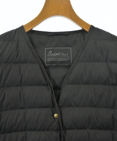 BEAMS HEART（ビームスハート）ダウンコート 黒 サイズ:S レディース/2200620631020