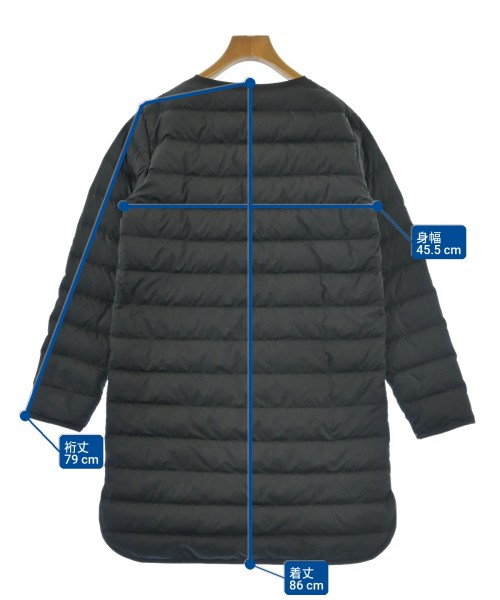 BEAMS HEART（ビームスハート）ダウンコート 黒 サイズ:S レディース/2200620631020