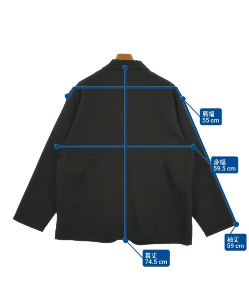 BEAMS HEART（ビームスハート）カジュアルジャケット 黒 サイズ:XL メンズ/2200616666012